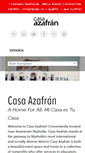 Mobile Screenshot of casaazafran.org